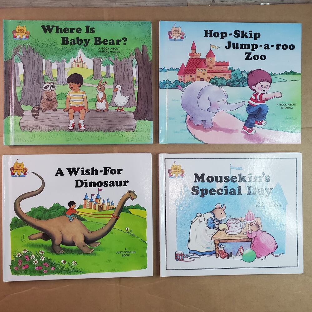 Lot 4 Magic Castle Readers Jane Belk Moncure Child’s World HC Books Preschool